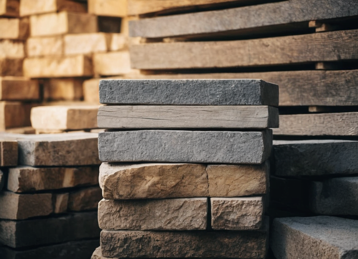 retaining wall materials